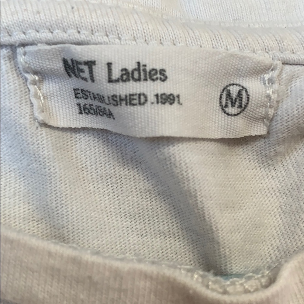 NET SLEEVE GRAPHIC TEE - Picture 3 of 5